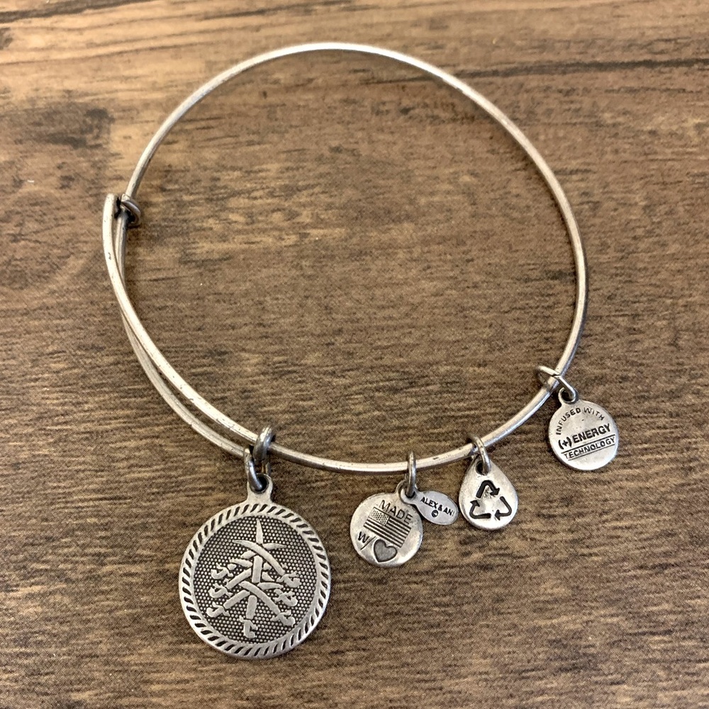 Alex and Ani seven swords bracelet